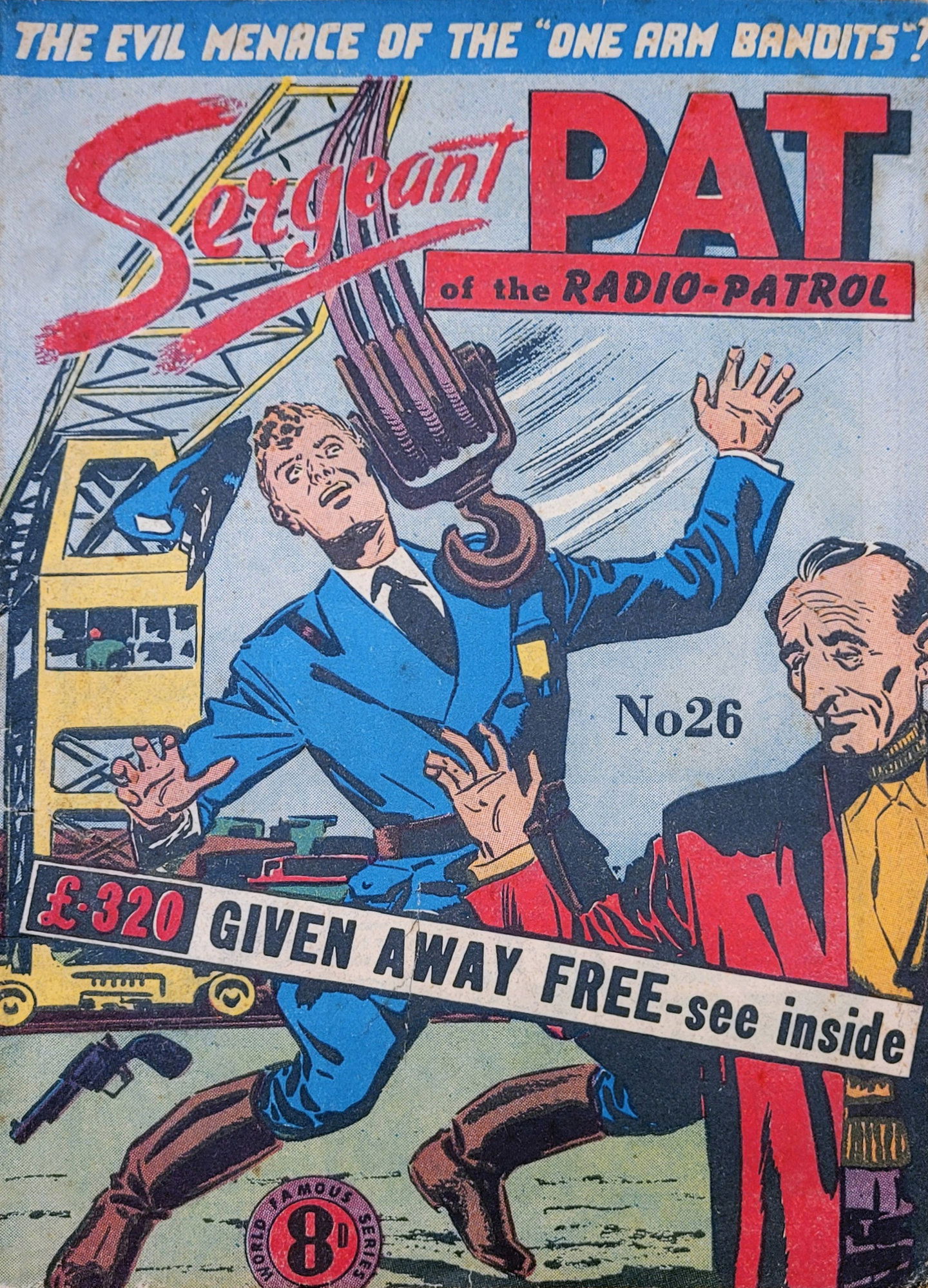 Sergeant Pat of the Radio-Patrol (Atlas, 1948 series) #26 ([December 1952?])
