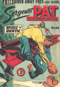 Sergeant Pat of the Radio-Patrol (Atlas, 1948 series) #25 [1952?]