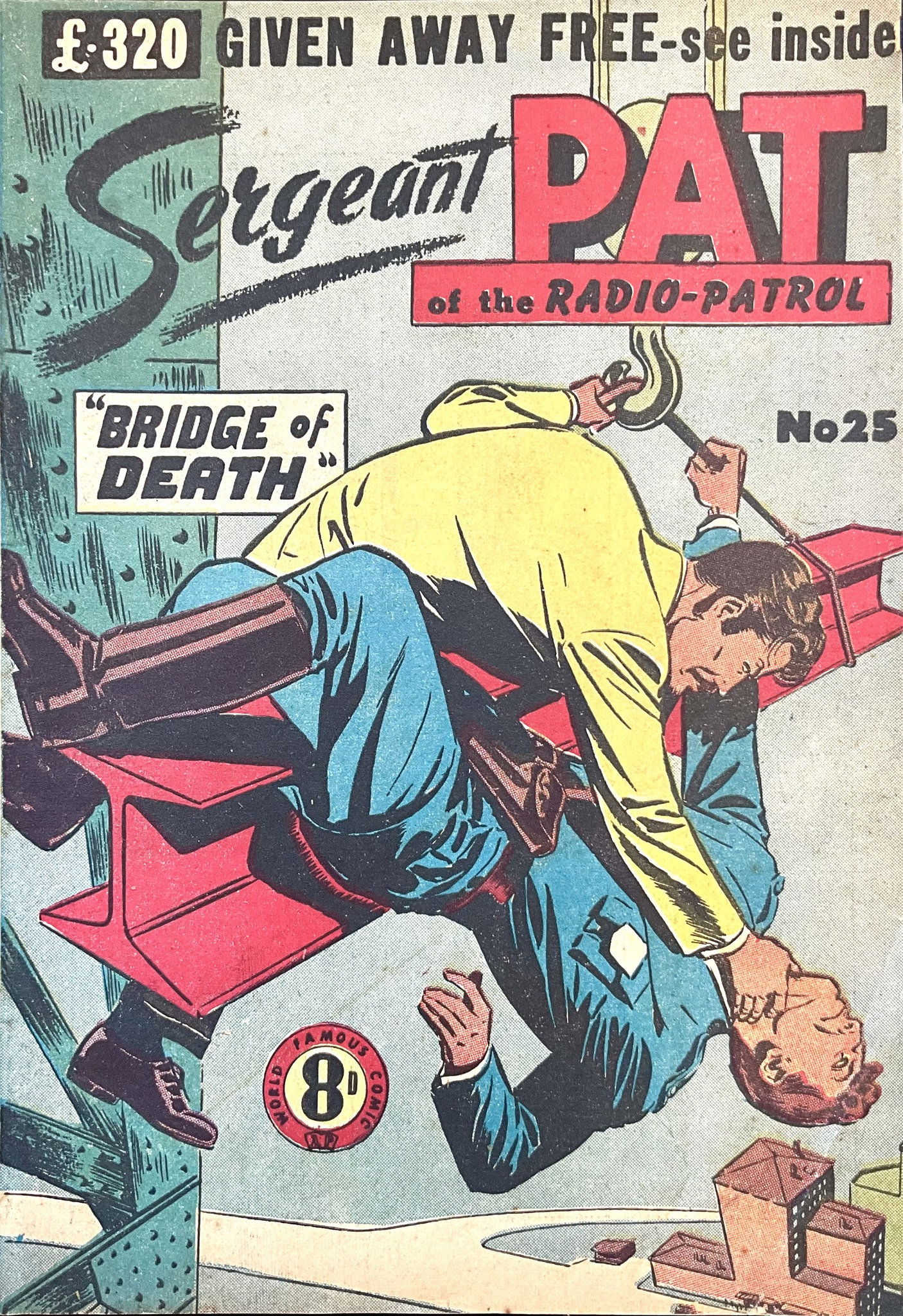 Sergeant Pat of the Radio-Patrol (Atlas, 1948 series) #25 ([November 1952?])