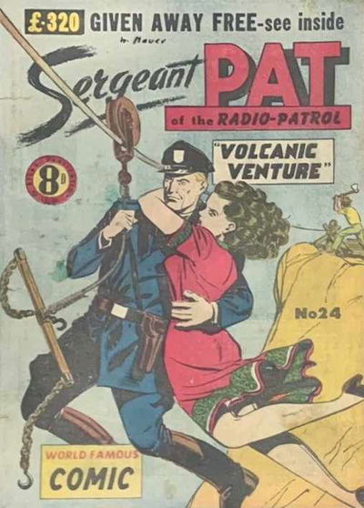 Sergeant Pat of the Radio-Patrol (Atlas, 1948 series) #24 [December 1951?]