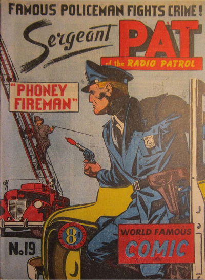 Sergeant Pat of the Radio-Patrol (Atlas, 1948 series) #19 [1951?]