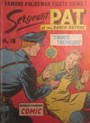 Sergeant Pat of the Radio-Patrol (Atlas, 1948 series) #18 [December 1950?]