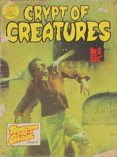 Crypt of Creatures (Gredown, 1976 series) #6