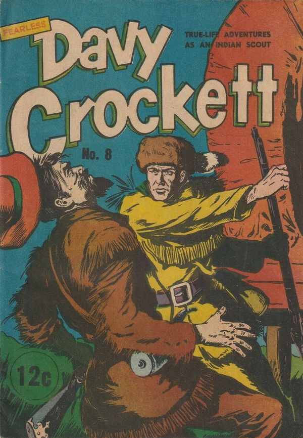 Fearless Davy Crockett (Yaffa/Page, 1965? series) #12 (June 1971)