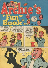 Archie's Fun Book (Archie, 1956? series) #29 1958