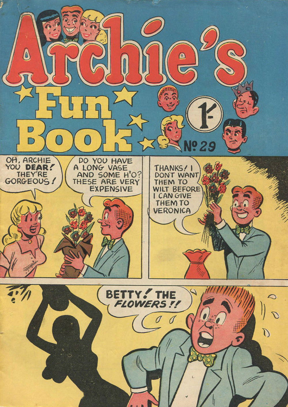 Archie's Fun Book (Archie, 1955 series) #29 (December 1957)