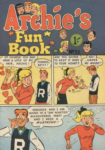 Archie's Fun Book (Archie, 1955 series) #32 (March 1958)