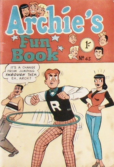 Archie's Fun Book (Archie, 1956? series) #34 [1959?]