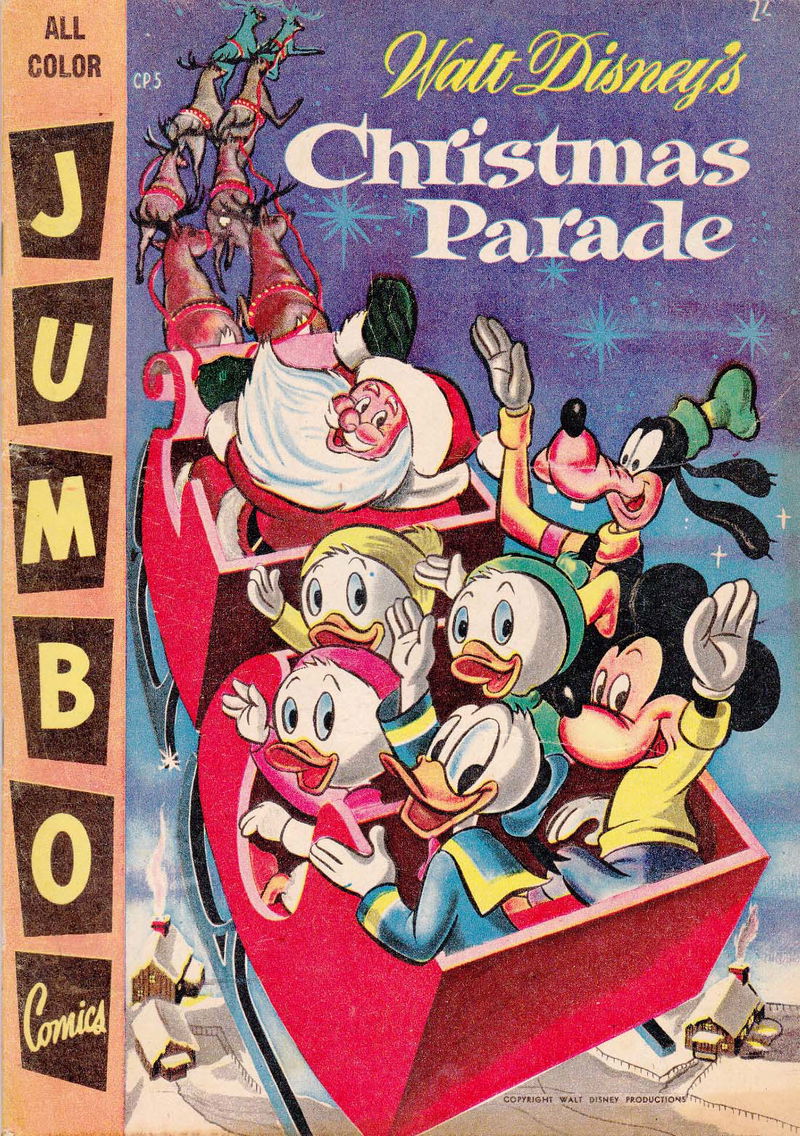 Walt Disney's Christmas Parade [CP Series] (WG Publications, 1953 series) #CP.5 — Walt Disney's Christmas Parade ([1957?])