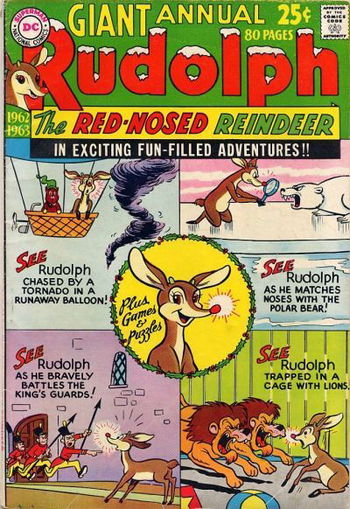 Rudolph the Red-Nosed Reindeer Annual (DC, 1962 series) #1 [December] 1962