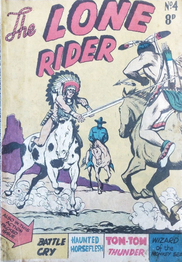 The Lone Rider (Transport, 1952 series)  #4 ([February 1953?])