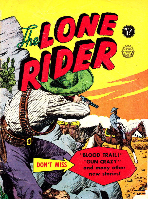 The Lone Rider (Horwitz, 1958 series) #5 ([December 1958])