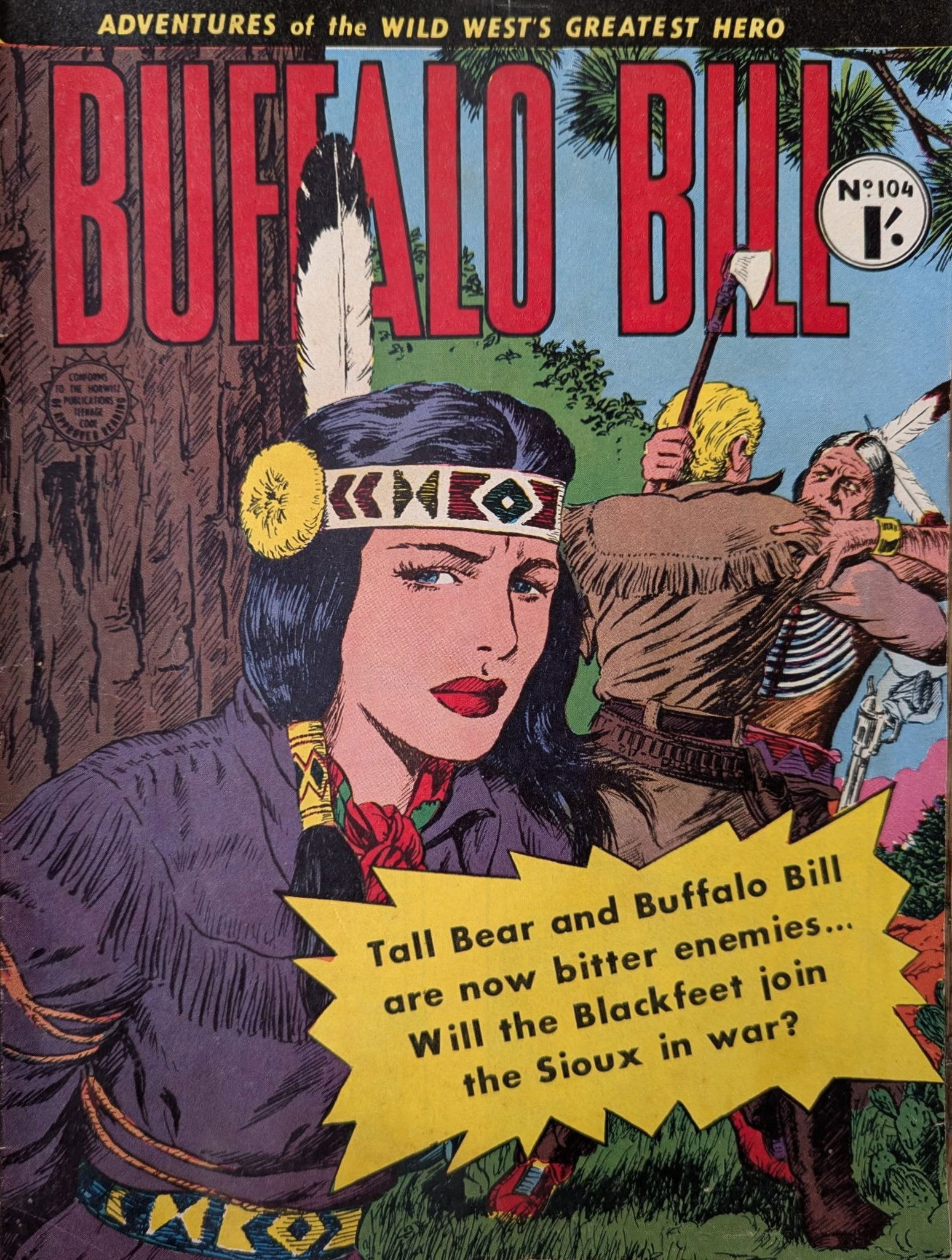 Buffalo Bill (Horwitz, 1958? series) #104 ([November 1959?])