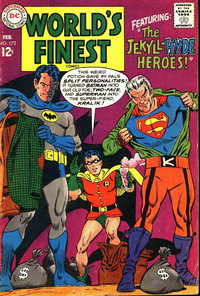 World's Finest Comics (DC, 1941 series)  #173 (February 1968) — The Jekyll-Hyde Heroes!