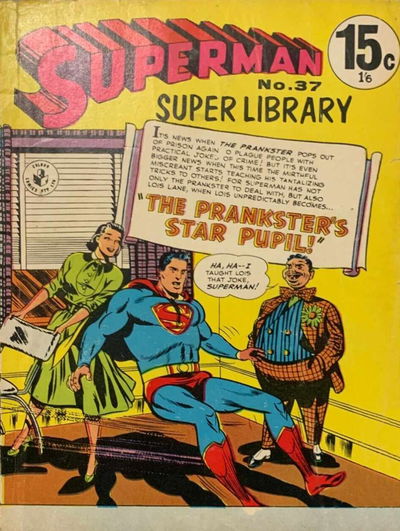 Superman Super Library (Colour Comics, 1964 series) #37 [June 1967]