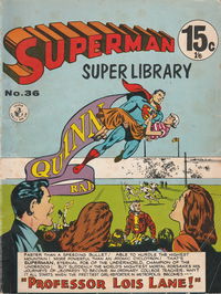 Superman Super Library (Colour Comics, 1964 series) #36