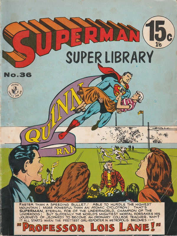 Superman Super Library (Colour Comics, 1964 series) #36 ([May 1967])