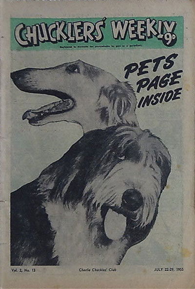 Chucklers' Weekly (Consolidated Press, 1954? series) v2#13 22-29 July 1955