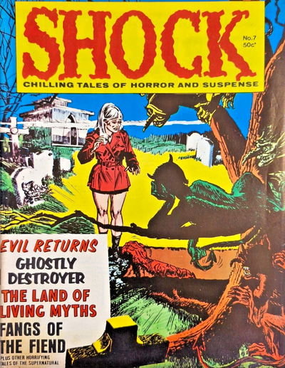 Shock: Chilling Tales of Horror & Suspense (Yaffa/Page, 1976? series) #7 [August 1977?]