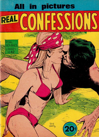 Real Romance Library (Yaffa/Page, 1972? series) #42 — Real Confessions ([1973?])