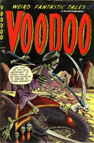 Voodoo (Farrell, 1952 series) #11 (September 1953)