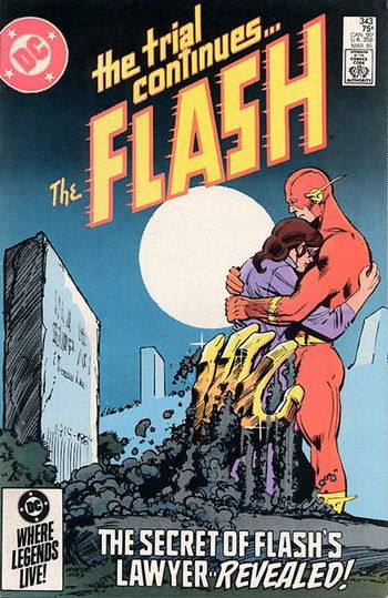 The Flash (DC, 1959 series) #343 March 1985