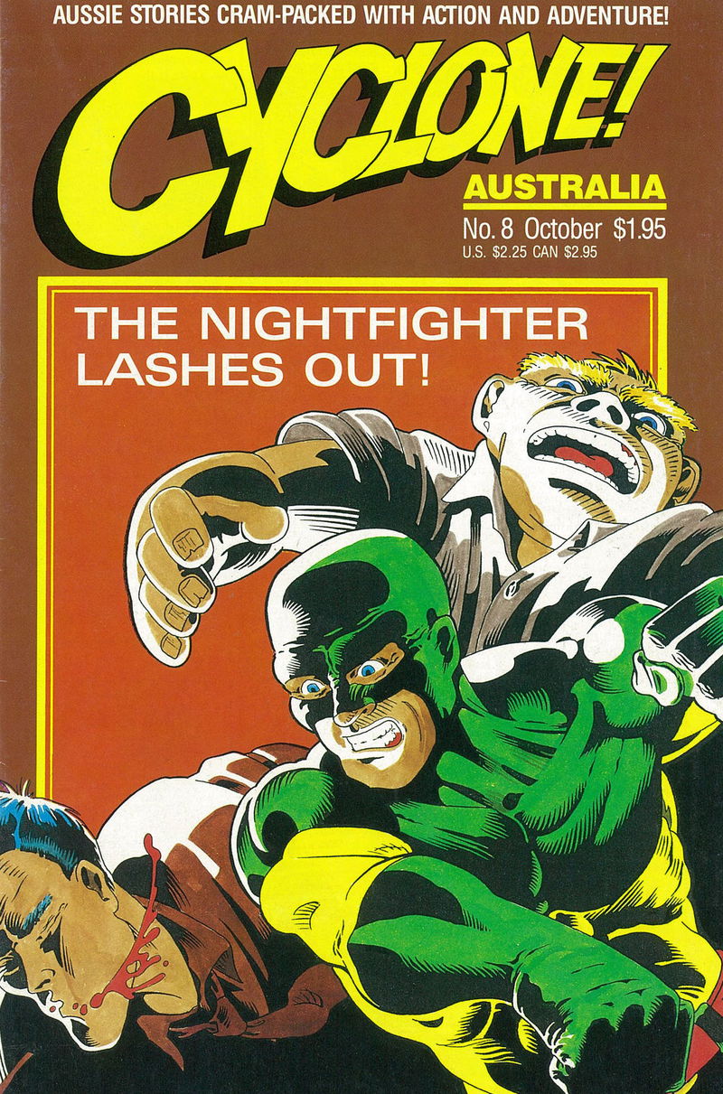 Cyclone! (Cyclone, 1985 series) #8 (October 1987)