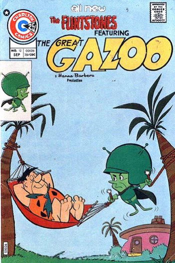 The Great Gazoo (Charlton, 1973 series) #12 September 1975