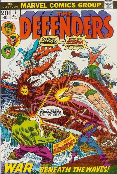 The Defenders (Marvel, 1972 series) #7 (August 1973)