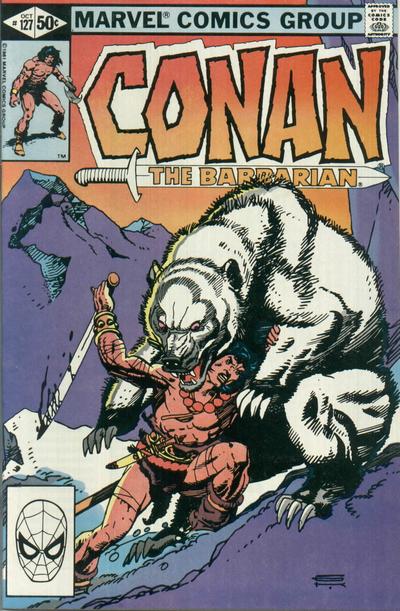 Conan the Barbarian  #127 (October 1981)