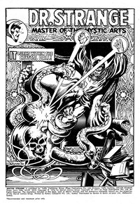 Doctor Strange (Yaffa/Page, 1977 series)  #1 ([November 1977]) — It Lurks Within the Crystal Ball!
