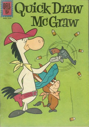 Quick Draw McGraw (Dell, 1960 series) #10 April-June 1962