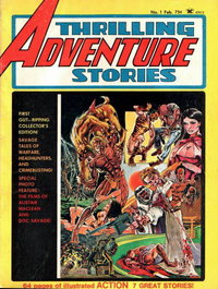 Thrilling Adventure Stories  #1 (February 1975)