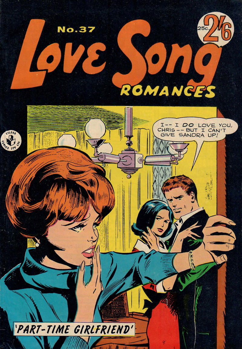 Love Song Romances (Colour Comics, 1959 series) #37 ([January 1966?])