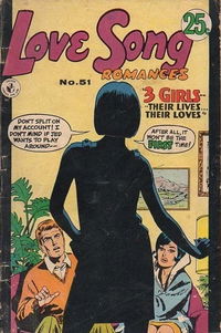 Love Song Romances (Colour Comics, 1959 series) #51 [November 1968?]