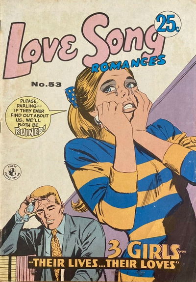 Love Song Romances (Colour Comics, 1959 series) #53