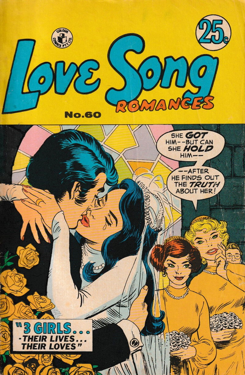 Love Song Romances (Colour Comics, 1959 series) #60 ([February 1972?])