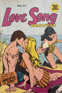Love Song Romances (Colour Comics, 1959 series)  #71 ([November 1974?])