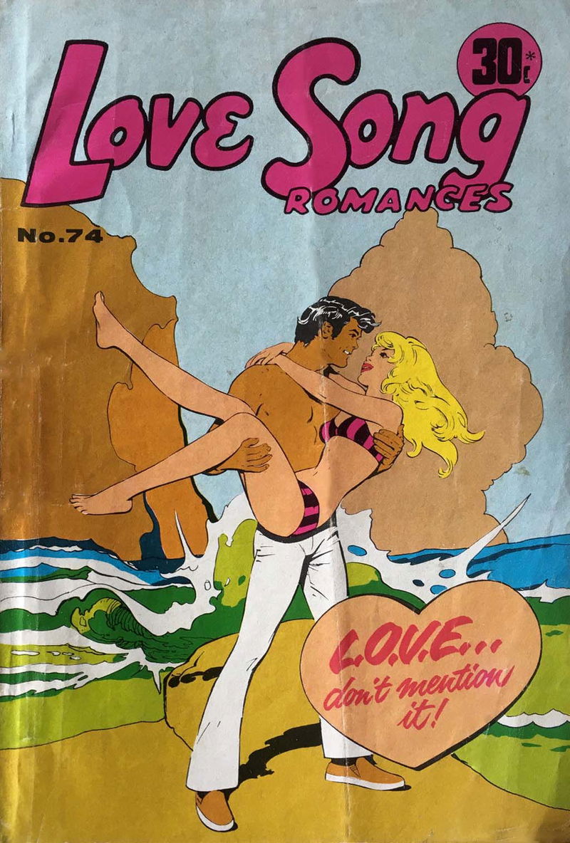 Love Song Romances (Colour Comics, 1959 series) #74 ([August 1975?])