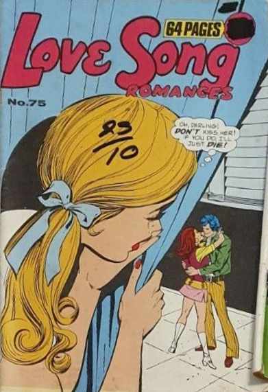 Love Song Romances (Colour Comics, 1959 series) #75 ([November 1975?])