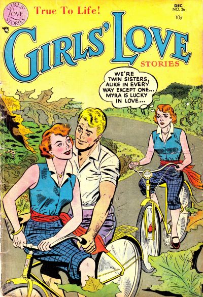 Girls' Love Stories (DC, 1949 series) #26 (November-December 1953)