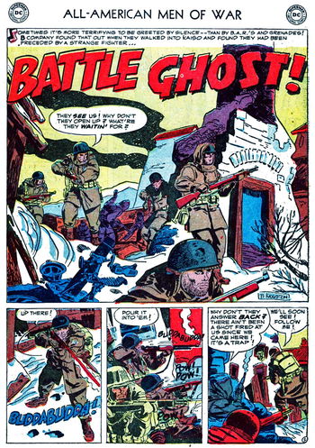 All-American Men of War (DC, 1953 series) #2 — Battle Ghost (page 1)