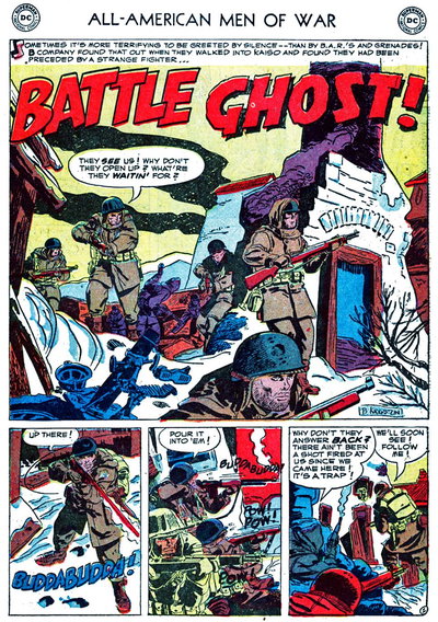 Battle Ghost (<span class="fw-500">All-American Men of War</span>  #2 (December 1952 - January 1953)), page 1
