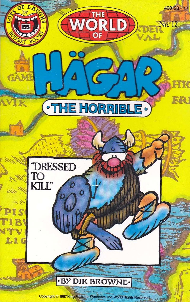The World of Hägar the Horrible (Budget Books, 1985? series) #12 [400128-12] (1986) — Dressed to Kill ([1986?])