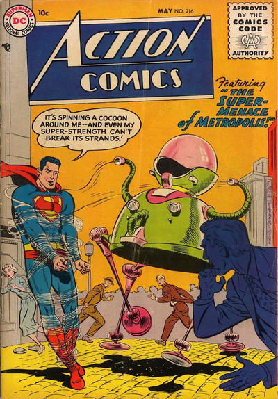 Action Comics (DC, 1938 series) #216 May 1956