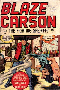 Blaze Carson  #2 (November 1948)