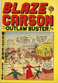 Blaze Carson  #4 (March 1949)