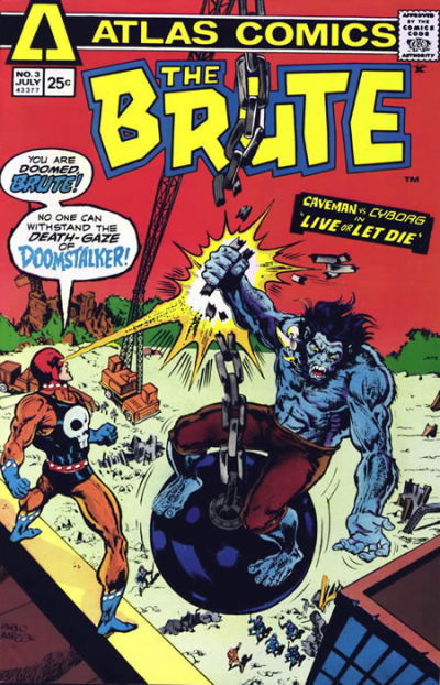 The Brute (Seaboard, 1975 series) #3 July 1975