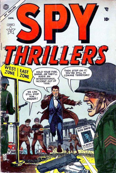 Spy Thrillers (Marvel, 1954 series) #2 (January 1955)
