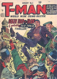 T-Man (Quality, 1951 series) #3 January 1952